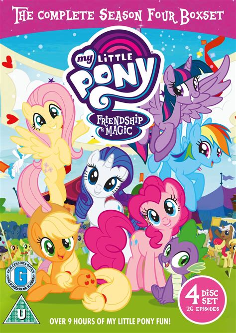 Indulge in the Fantastical Adventures of My Little Pony Friendship is Magic with this DVD Collection